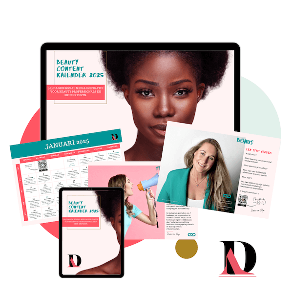 Beauty content kalender - betaald product